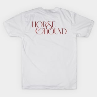 Horse & Hound (red) T-Shirt